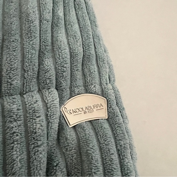 NWT Koolaburra By UGG Coat Corduroy Puffer Jacket Womens Small S Mint Green NEW - Picture 3 of 16